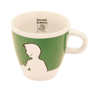Douwe Egberts Design People, Kaffee Becher, Tee Tasse, Porzellan, Grün, 260 ml im Sale